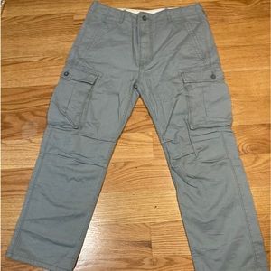 Lightly used grey Levi Strauss cargo pants